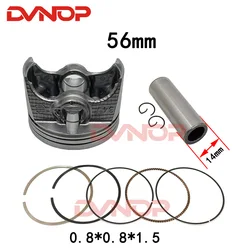 Motorcycle Piston Ring kit is suitable for Suzuki GSX150F SF150 Gixxer150 154cm3 NMW150 56mm