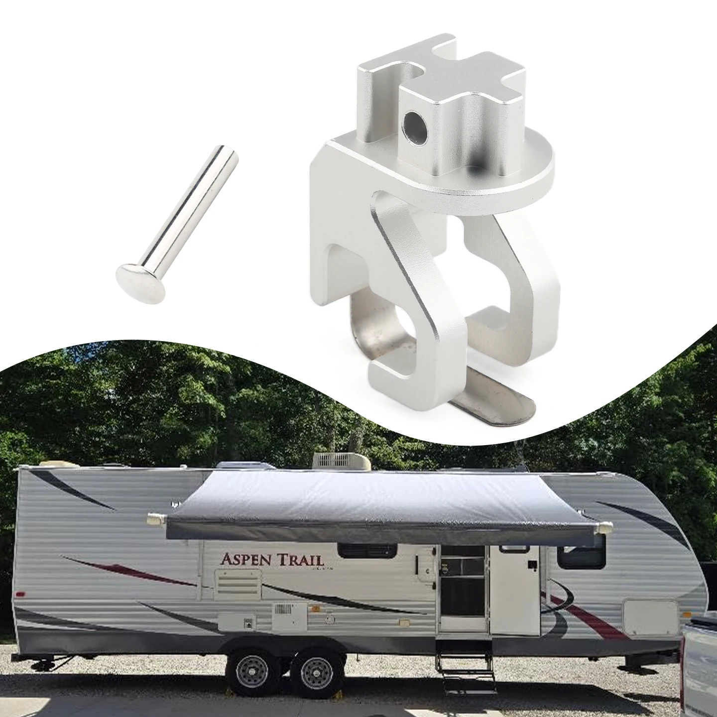 

Replacement of raft claws for aluminum RV sunshade parts, used for Dometic Sunchase II RV sunshade raft rivets, heavy-duty