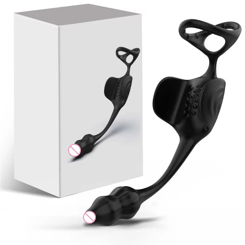 App Remote Control 10 Frequency Vibration Testicle Egg Prostate Massager Rechargeable Vibration Lock Fine Ring Penis Exerciser