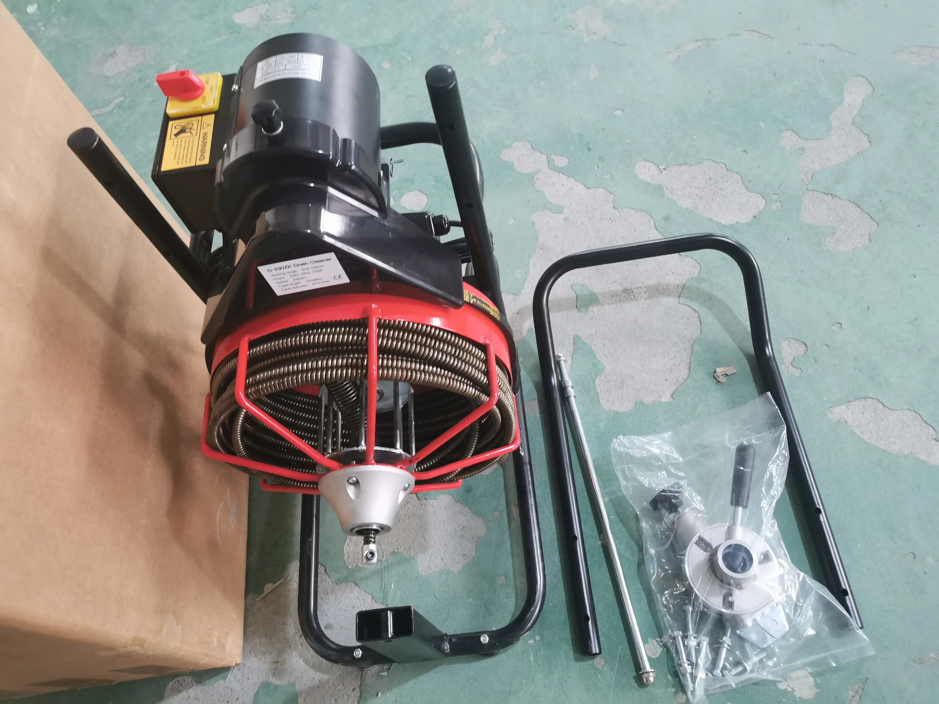 Hand Push Convenient Drain Cleaner Sewer Cleaning Machine by High Pressure Water Jet