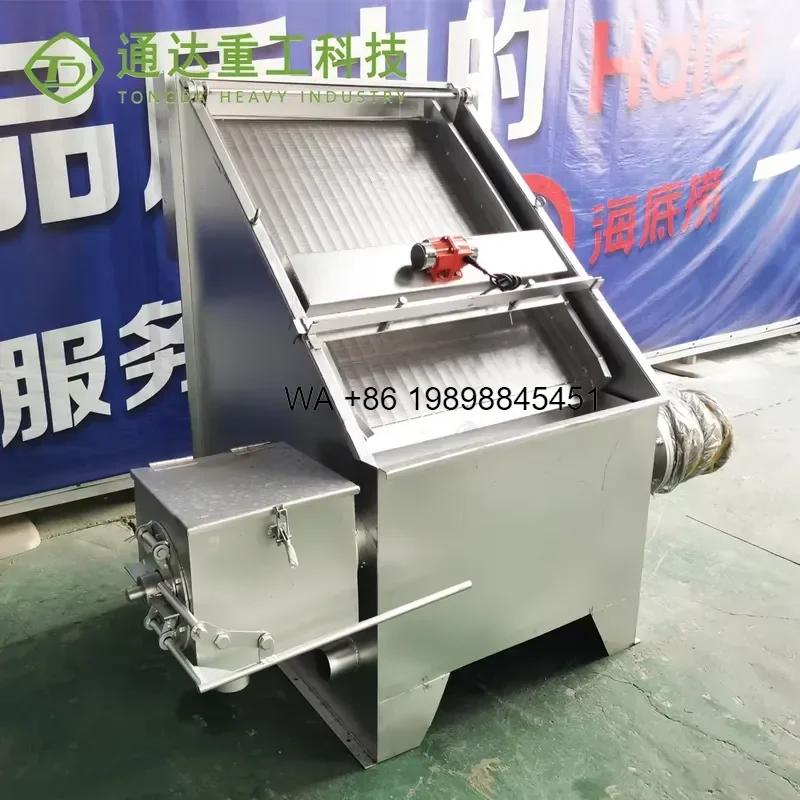 Wmwmnu 304 Stainless Steel Manure Separator for Dairy Farm and Poultry Waste