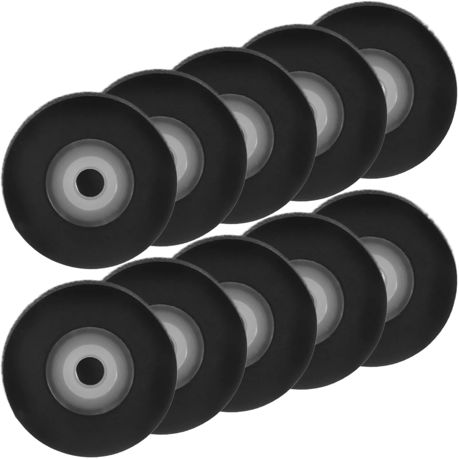 

10pcs Pinch Roller Bearing Wheel for Radio Tape Audio Recorder Pulley 10 6 7 7 1 5mm High Durability Replacement Parts
