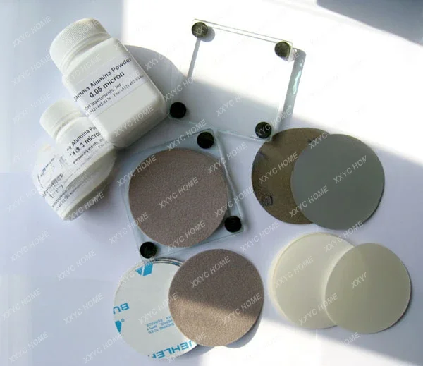 CHI120 Electrode Polishing Material Nylon Cloth Metallographic Sandpaper Aluminum Oxide Powder Polishing Powder