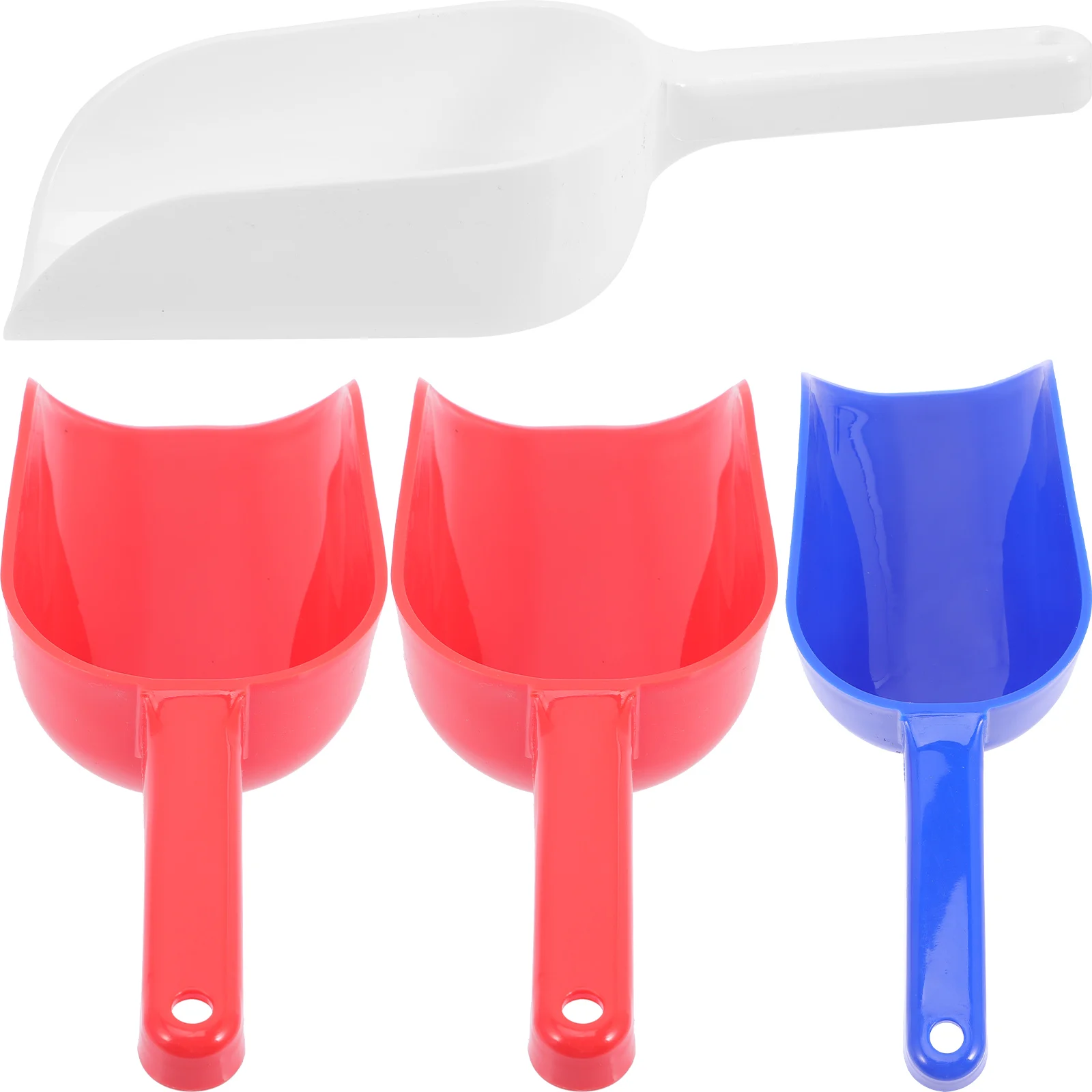 Beach Sand Shovels Plastic Stainless Steel Kids Toys Lightweight Digging Tools Summer Fun Gardening Shovels