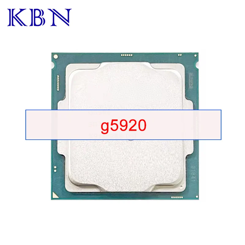 Celeron G5920 CPU 14nm 2 Cores 2 Threads 3.5GHz 2MB 58W Processor LGA1200 for H410 B460 Chipsets Motherboard G5920 Processor