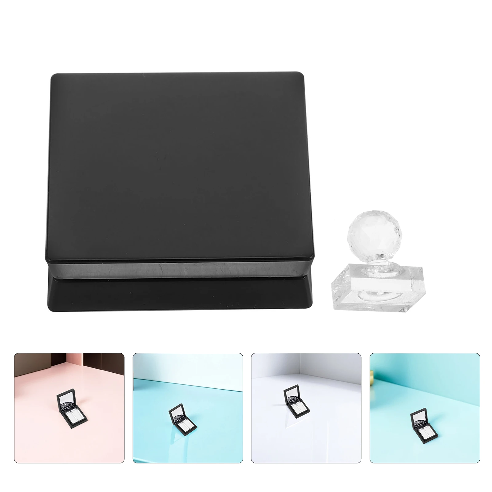 1 مجموعة فارغة عينيه لوحة صندوق لتقوم بها بنفسك حاوية ماكياج لظلال العيون أحمر الشفاه مسحوق السفر إعادة الملء صينية أداة عدة