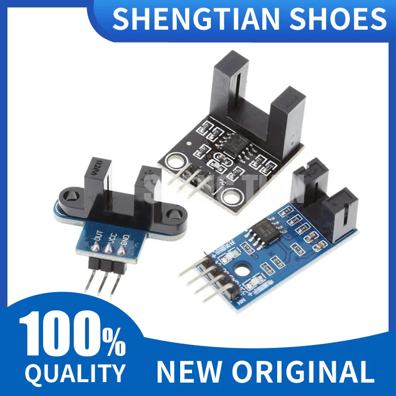 Slot Type IR Optocoupler Speed Sensor Module 3.3V-5V Counter Module 51 AVR PIC 3.3V-5V Diy Kit Optical Speed Measuring Module