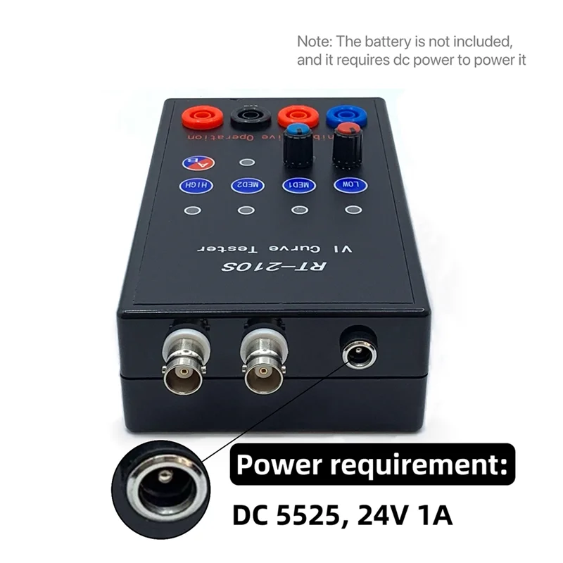 

【Hot Cake】VI Curve Tester Dual Channel Simultaneous Display Handheld Circuit Board Online Detection ASA Tester 4 Gear Frequency