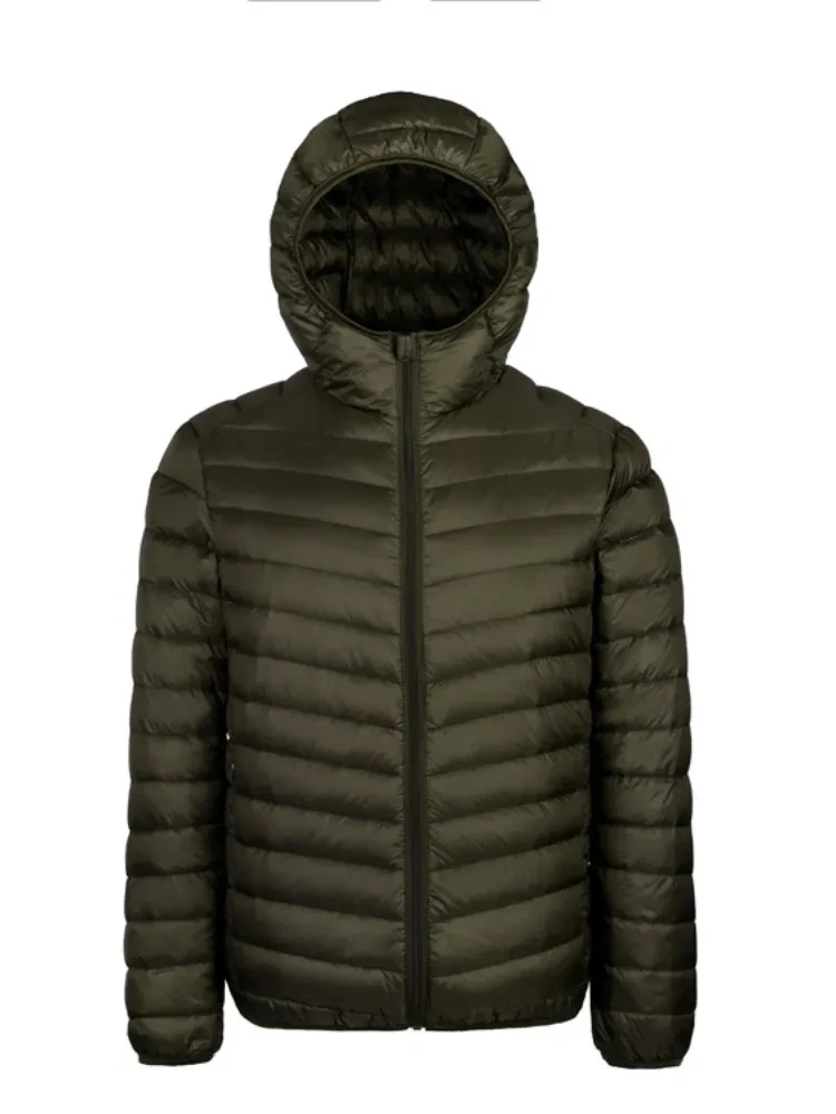 Piumino ultraleggero da uomo 2024 nuovi arrivi primavera inverno piuma ultraleggero Packable Casual Classic Puffer cappotti giacca da uomo