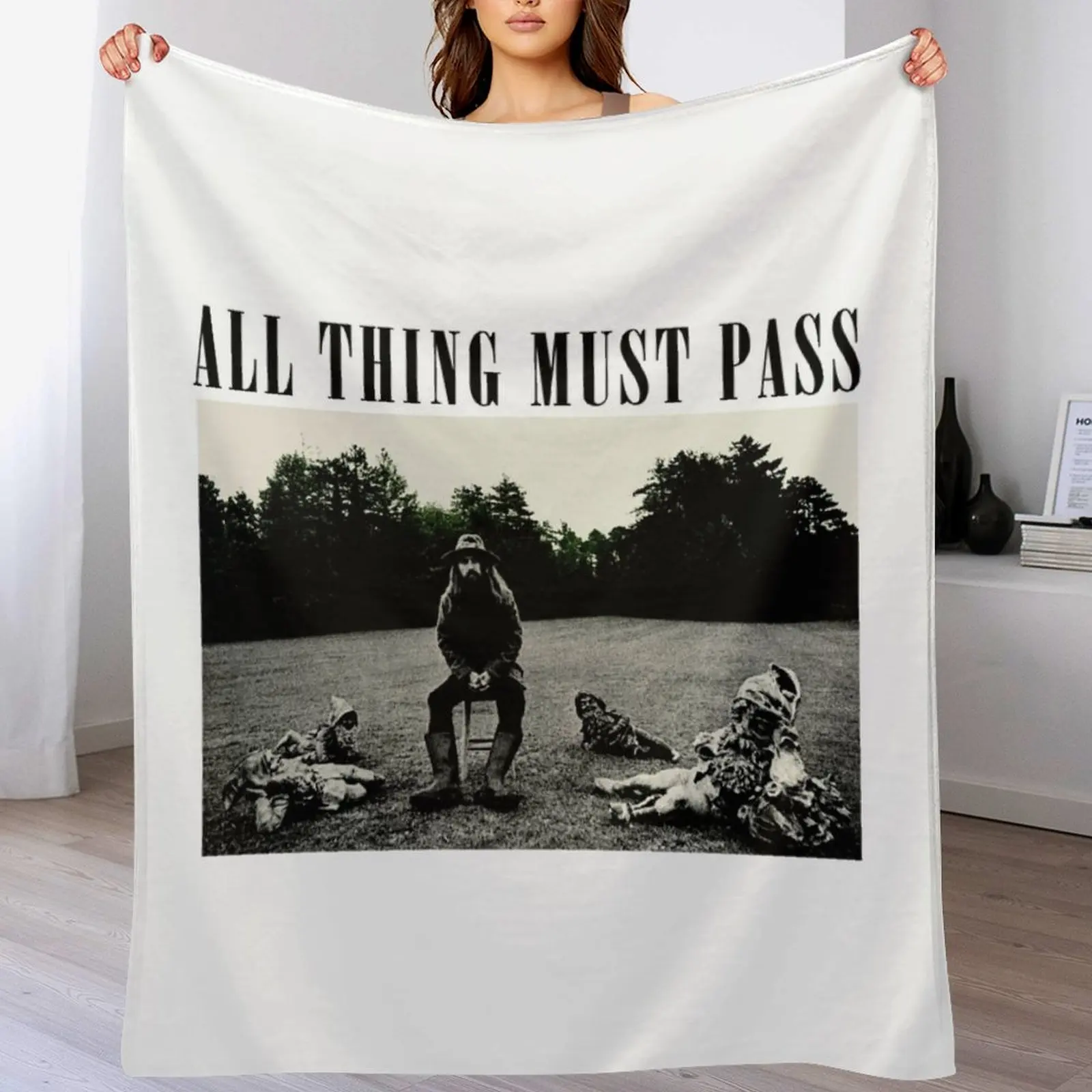 

Gorge Musician All Thing Must Pass Hrr-son , Third Studio Album English Rock Musician Hrrison Throw Blanket