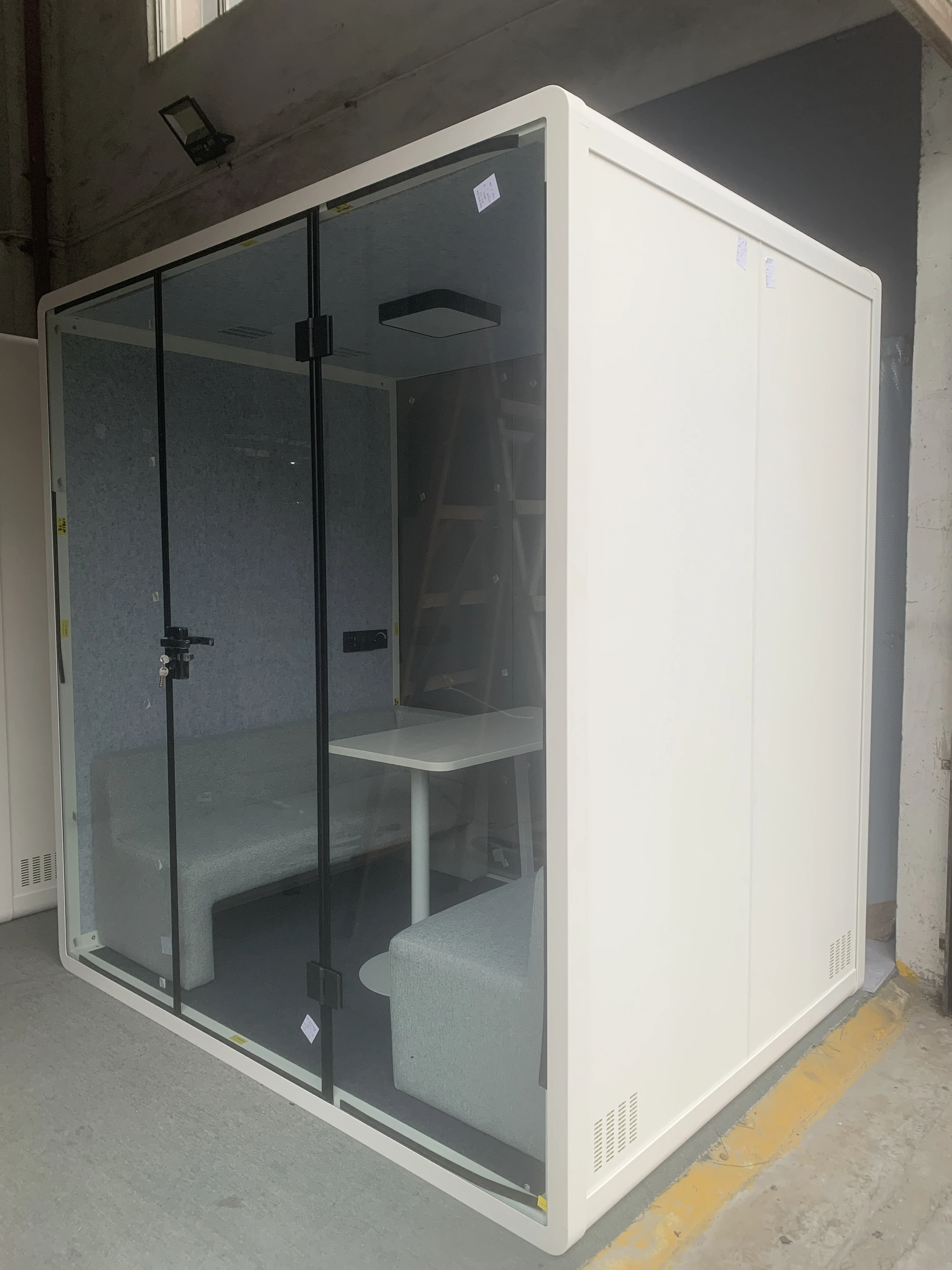 جراب مكتب قابل للفصل، كشك هاتف عازل للصوت، جراب اجتماعات متحرك