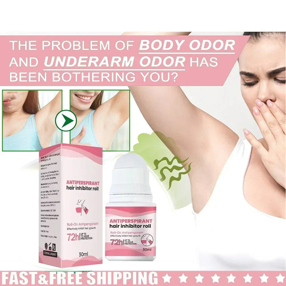 

Underarm Odor Removal Antiperspirant Armpit Odor Remover Underarm Perfume Deodorant Sweat Deodorizer Hair Inhibitor Roll Women