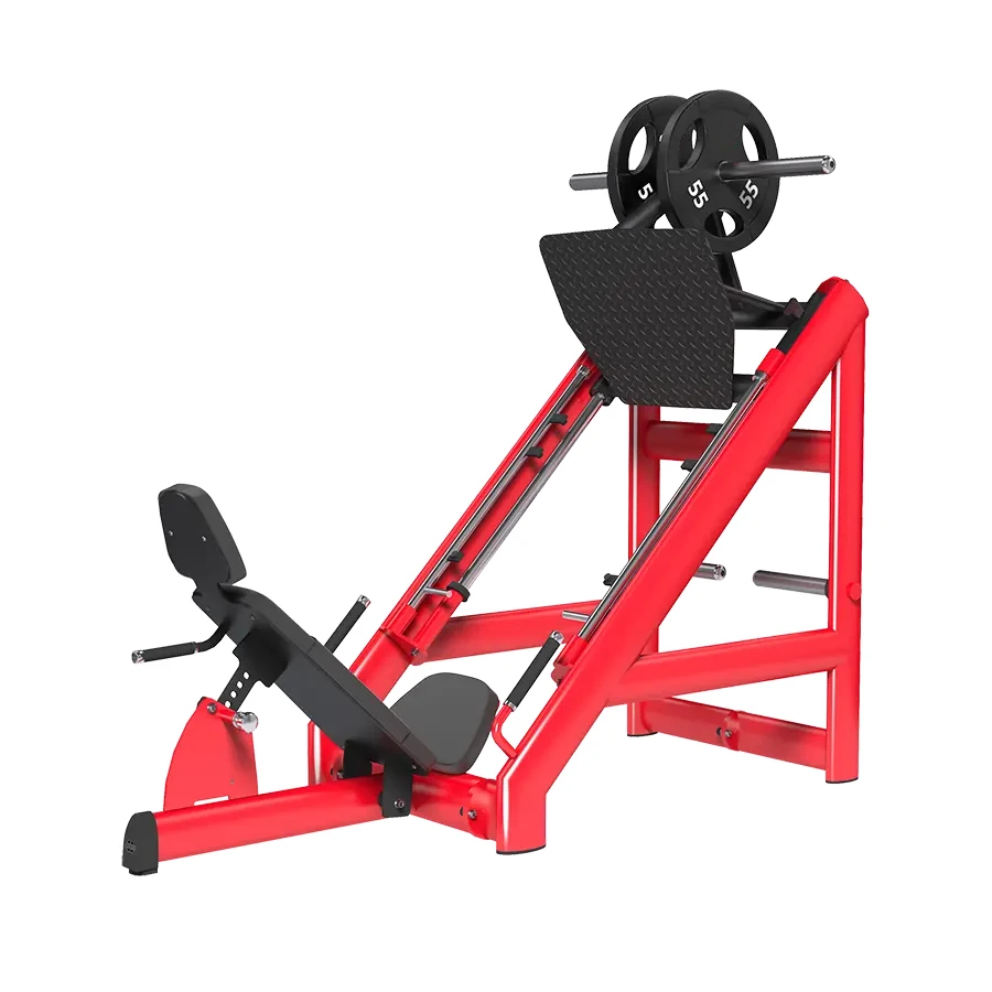 

Wholesale Price 3mm Thick Steel Tube Plate Loaded Fitness Gym Equipment 45 Degree Leg Press for Workout