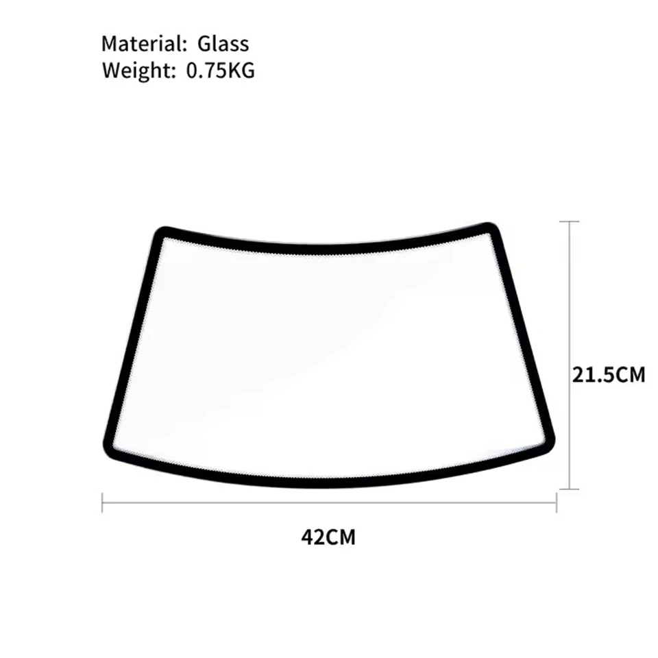Car Window Film Display Front Windshield Windscree Rear Screen Model 41.5*24cm For Window Tint Demo MO-B1