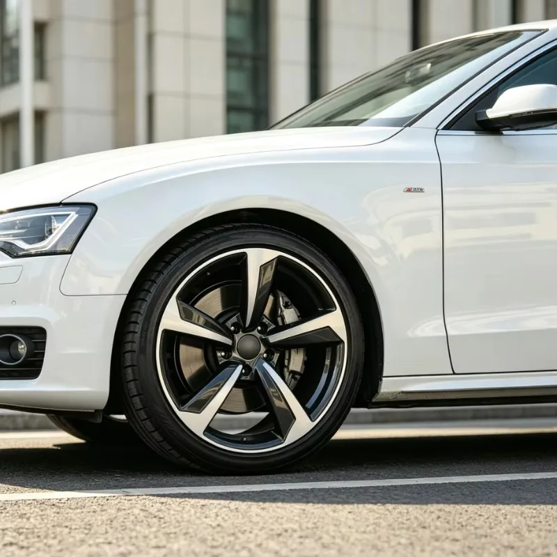 【2026】BORSU Brand Racing Car Wheels 20x9.5 5x112 Aluminum Alloy Forged Wheels Fit For Audi A5 A6 BMW M3 M4 New Design Auto Rims