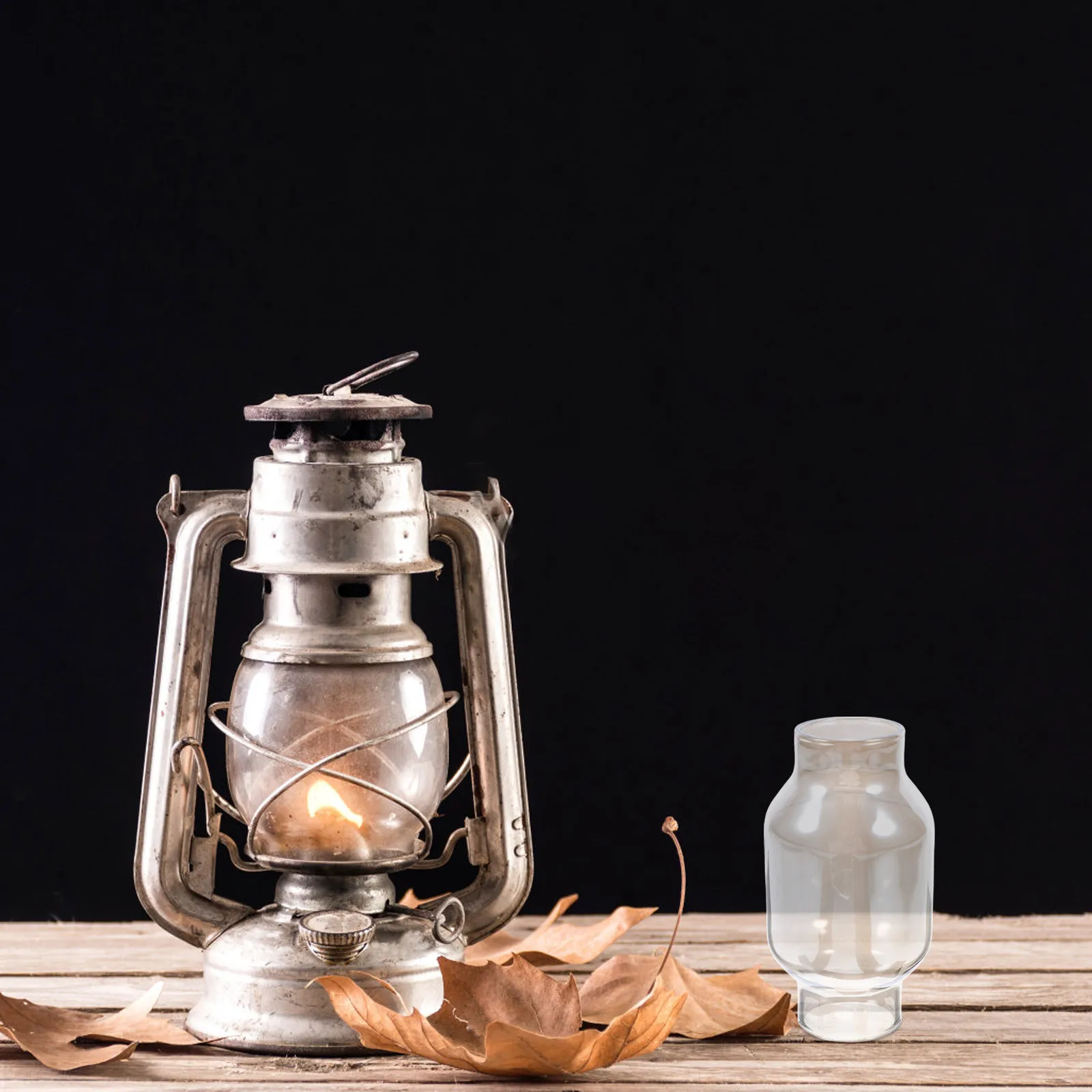 

Outdoor Camping Lamp Shade Glass Heat Resistant Diffused Light Portable Lightweight Elegant Design for Garden Parties