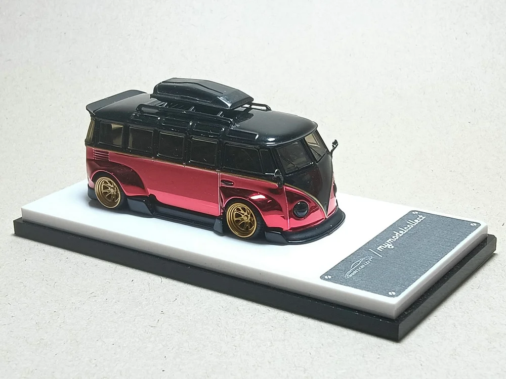 **Pre-order **Model Collect x Inspire Model 1:64 Kombi Robert Design Chrome RedBlack Diecast Model Car