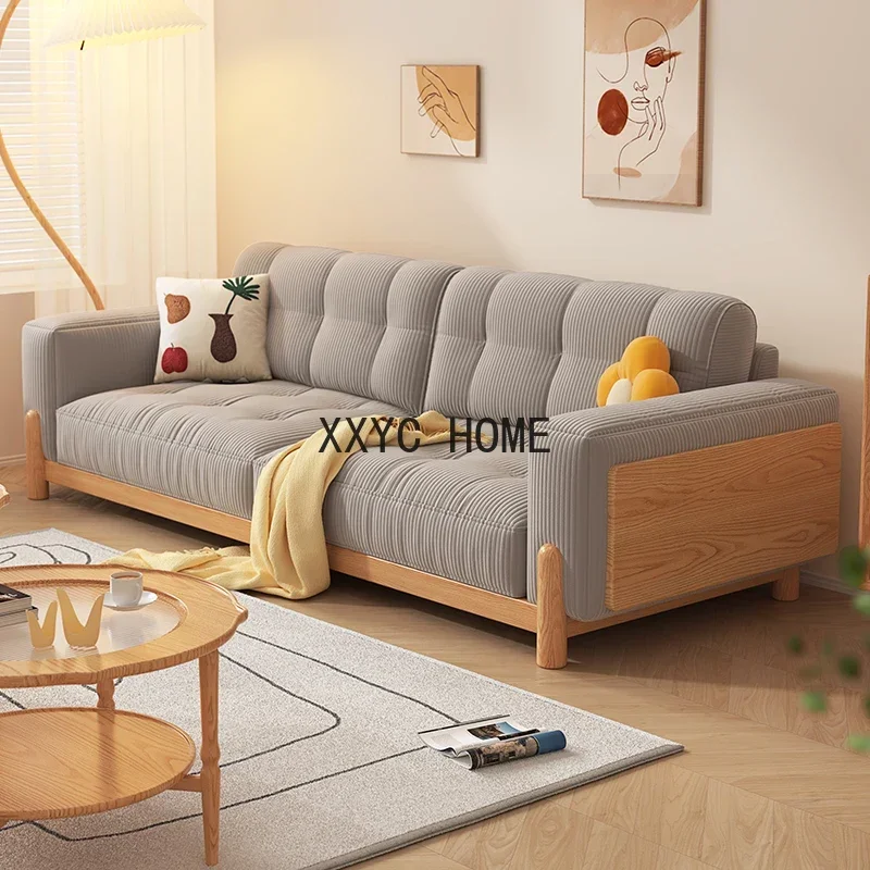 Nordic Fabric Living Room Sofa Cloud Couch Green Modern Elegant Sofa Armchair Relaxing Comfortable Canape Home Furniture