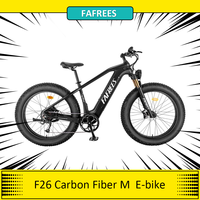 FAFREES F26 Carbon-fiber M Electric Bicycle 1000W 25km/h Max Speed 48V 22.5Ah Battery 26*4.8\