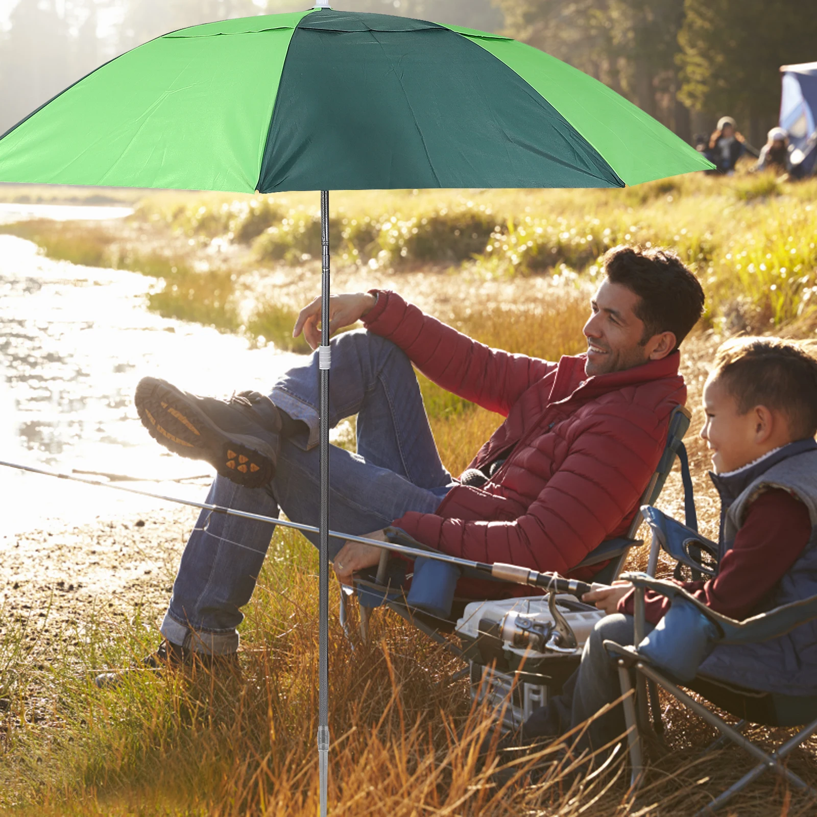 

1pc Sturdy Metal Beach Umbrella Anchor Spike Ground Plug For Sand Patio Outdoor Fishing Camping Durable Stand Holder Spike For