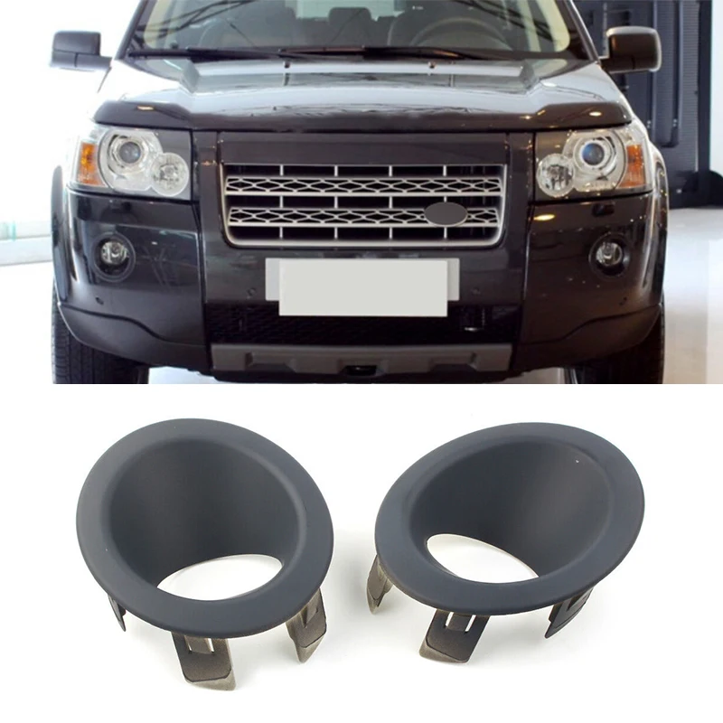 Car Front Bumper Fog Lamp Bezel Cover Trim Replacement LR004164 LR003870 For Land Rover Freelander 2 LR2 2008 2009-2013