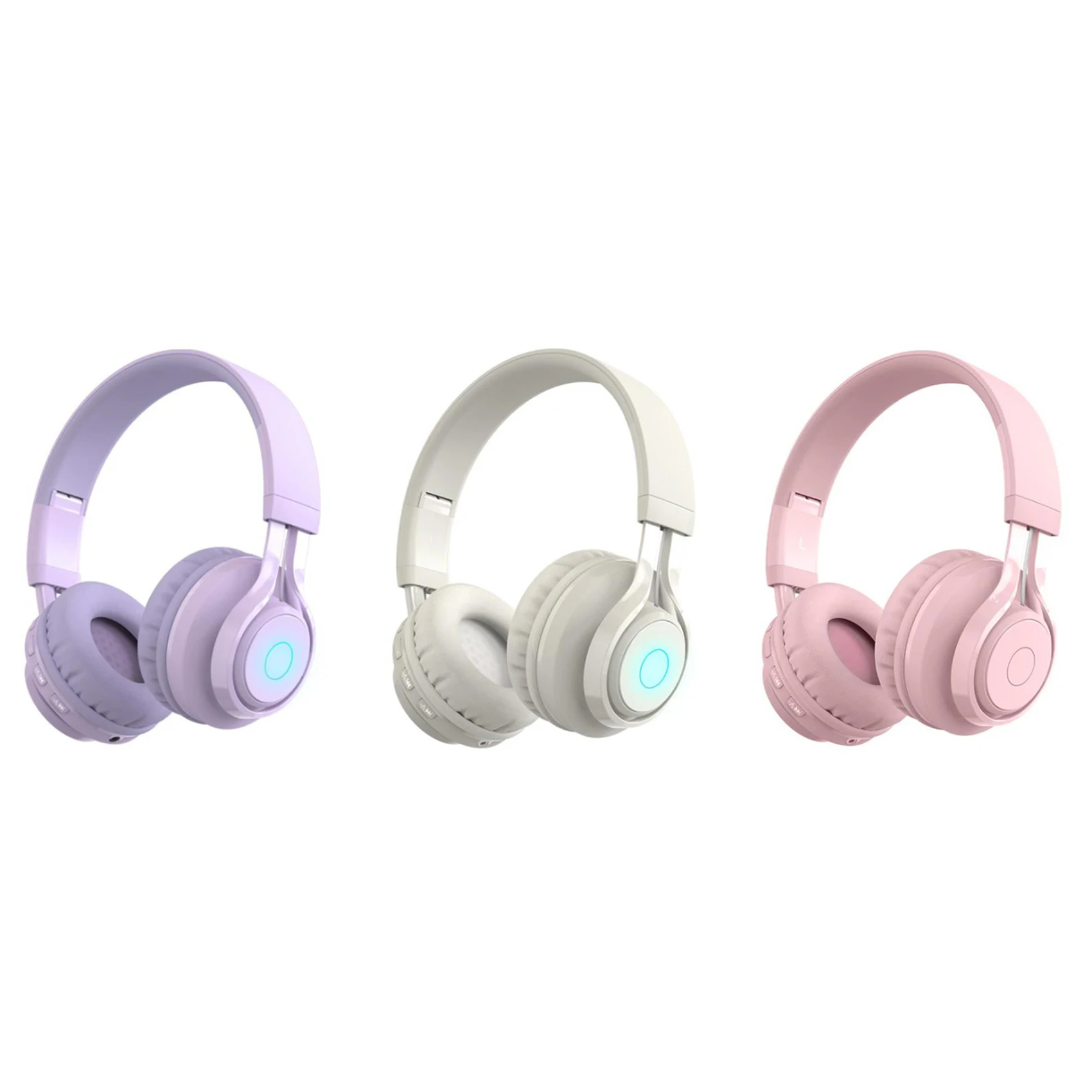 Headphone wanita e-sport permainan nirkabel Bluetooth Headset aktif Noise Cancelling headphone olahraga