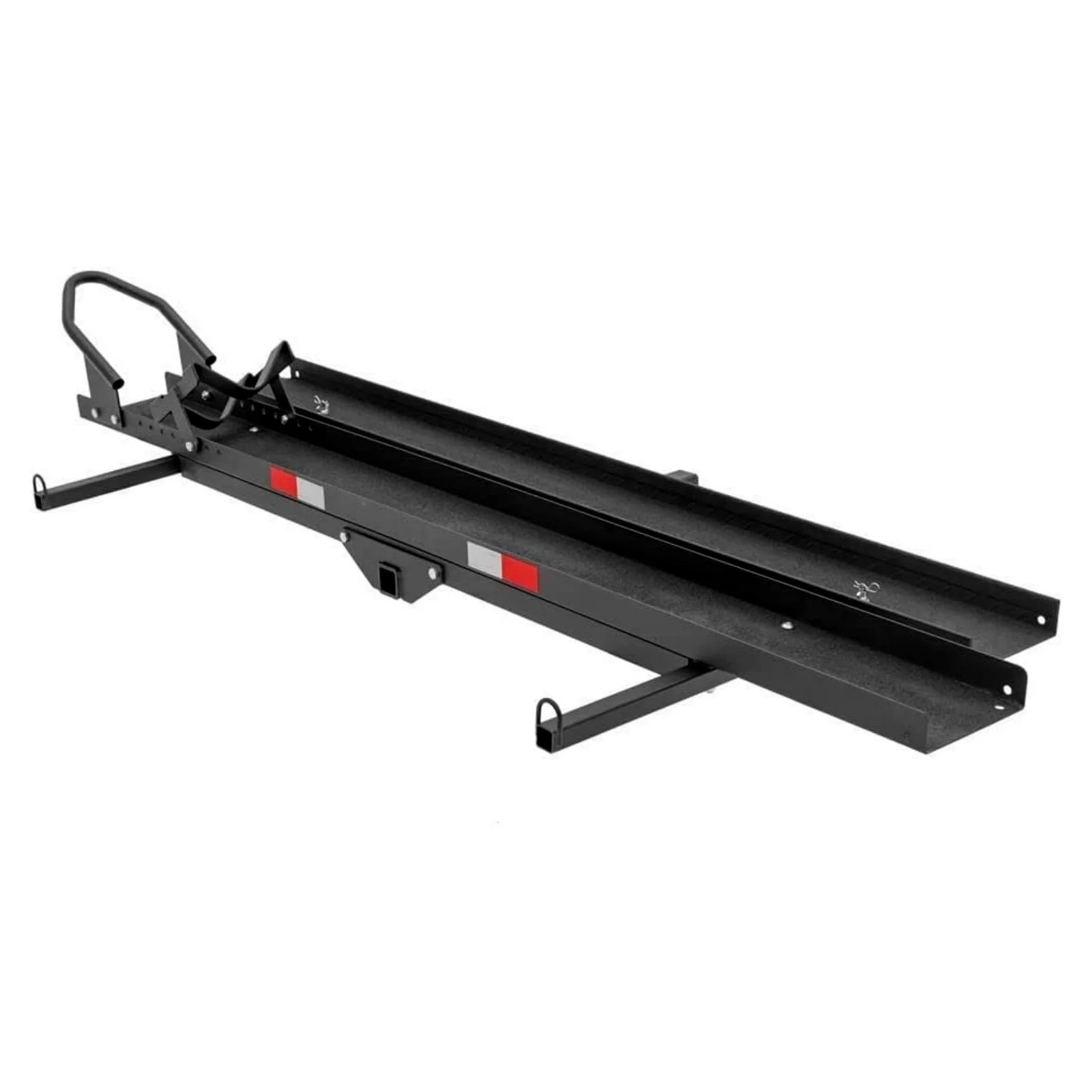 Heavy Duty Steel Motorcycle Carrier With Loading Ramp Hauler Rack And Dirt Bike Rack Hitch Mount Motorcycle Accessories