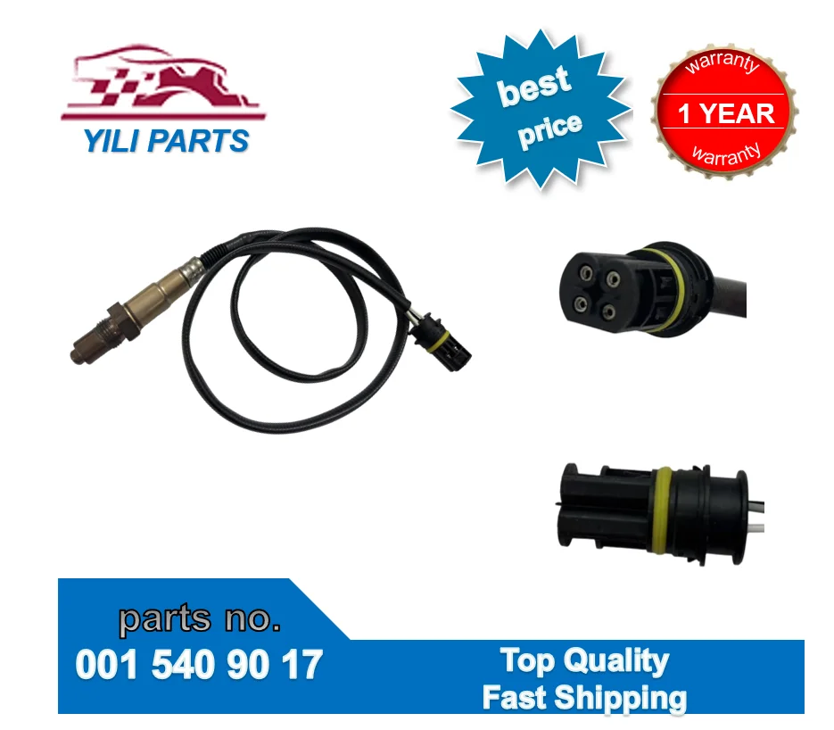 Oxygen sensor 001 540 90 17 fit for Mercedes-Benz C-CLASS(W204 W211) (M271.910/950/941/956)