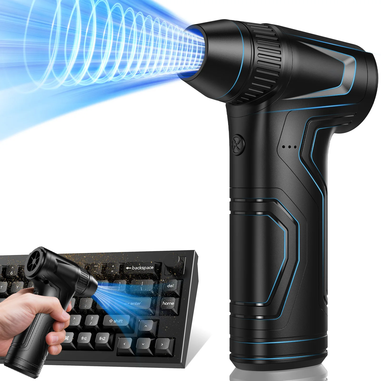 

Turbo Fan Upgrade Violent Fan 15000RPM Electric Air Duster Super Turbo Jet Fan Speed Air Blower Car Cleaning Tools Blow dust