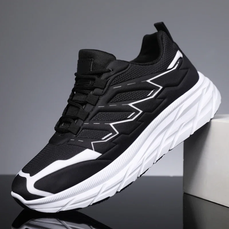 SYTK Outdoor Mountaineering Sports Shoes Breathable, Cushioned, Sports, Casual Running Shoes Popcorn Sole Ultra Light Dad Shoes image 3
