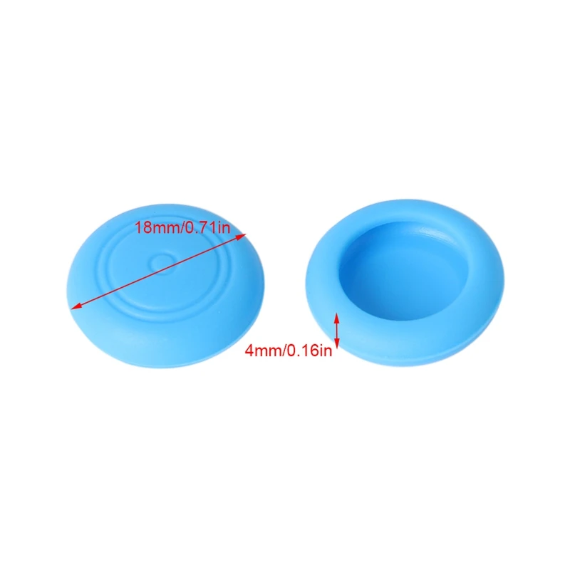2pcs Joystick Replacement Cap Button Stick Cover Controller 3D Analog Skin Replacement Part Repair for NS Switch K1KF