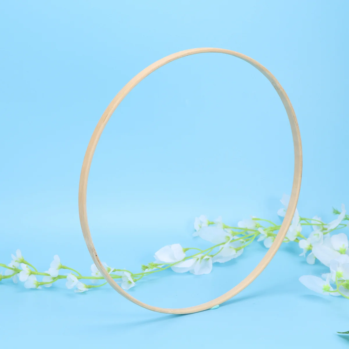 لتقوم بها بنفسك الخيزران التطريز هوب دائرة مستديرة 26.2 سنتيمتر السلس النسيج تحديد أداة ل عبر غرزة التطريز جدار ديكور