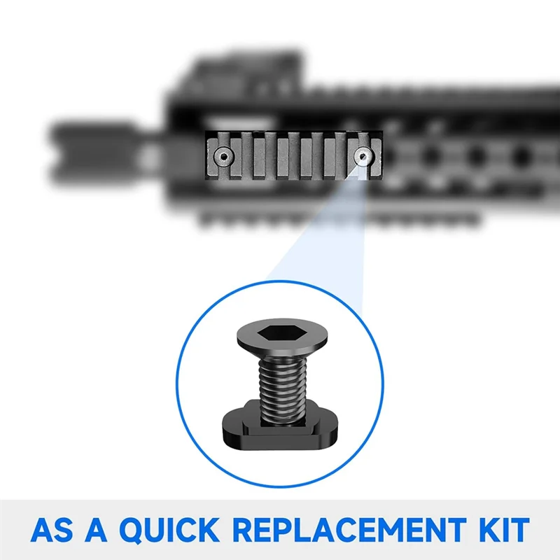 

AAAN-Mlok Screws Andnuts Replacement Sets Compatible Withrail Mount Forstandard Rail Systems
