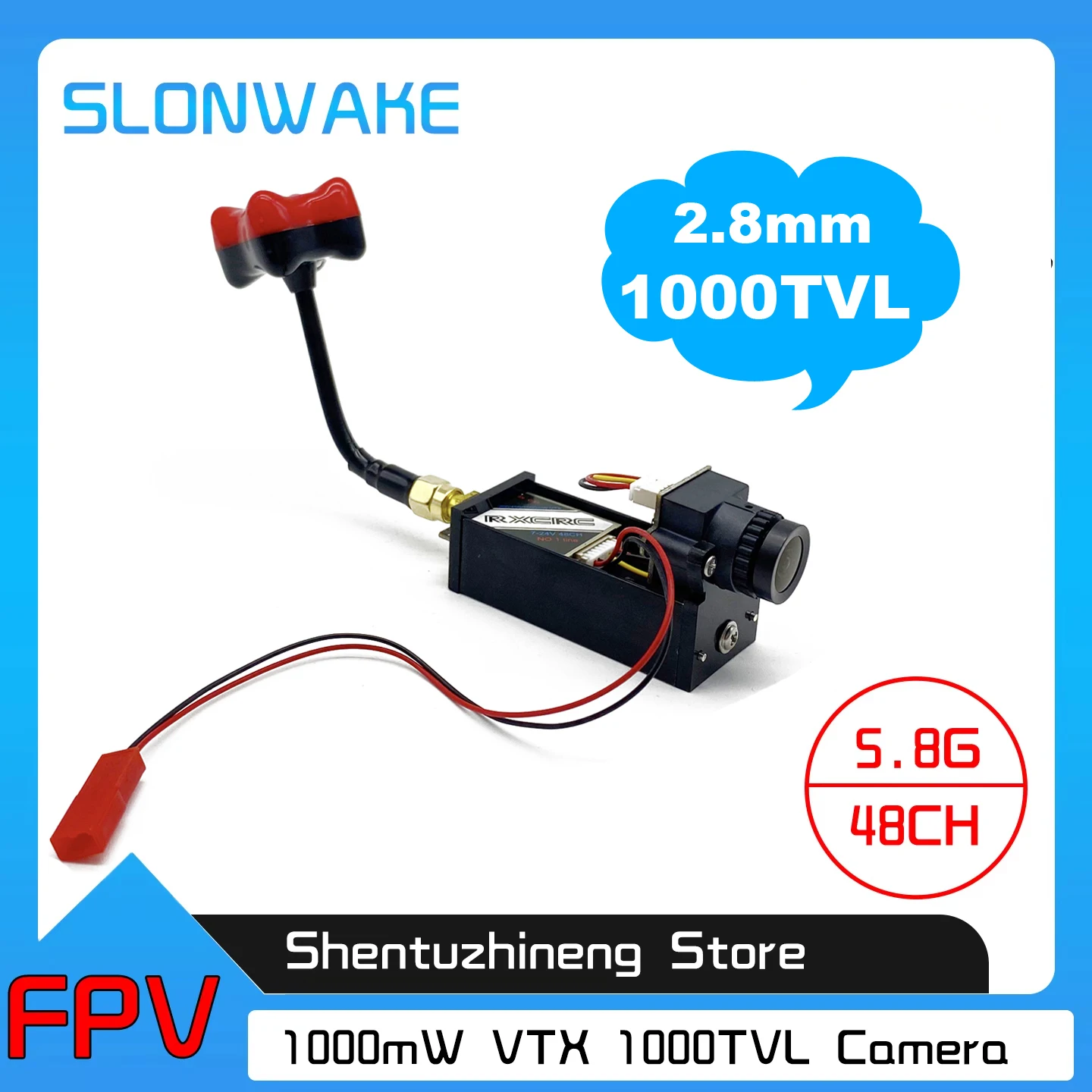미니 CMOS 1000TVL 올인원 FPV 카메라와 함 - Mini Drone 리뷰 및 가격