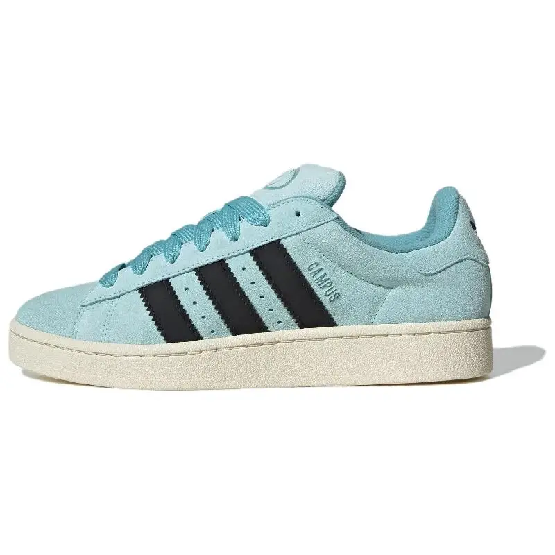 Adidas Originals Campus 00s Skateboard Shoes Unisex Low-Top Light Blue/Black/Ivory Sneakers shoes JQ0741