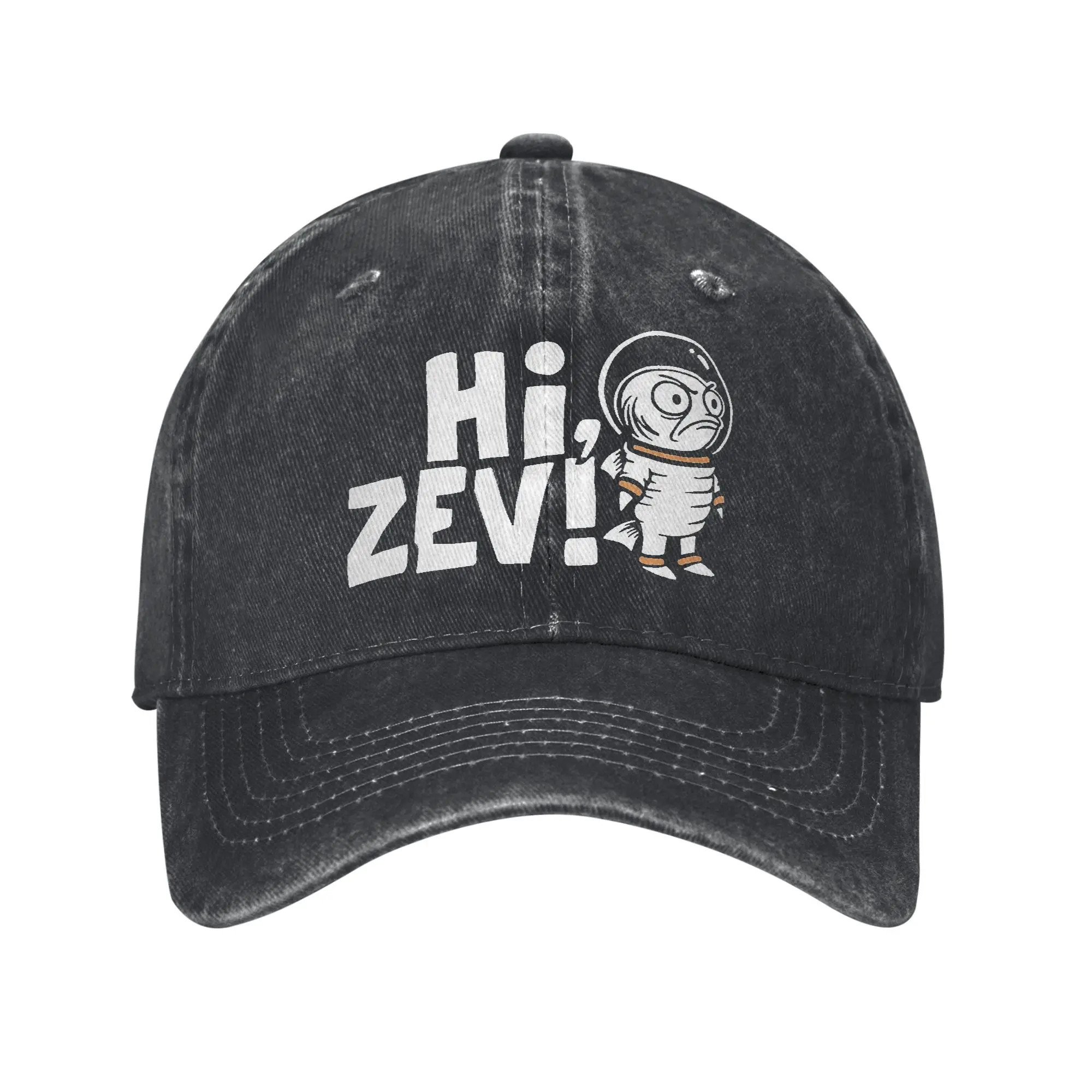 Dungeon Crawler Carl Hi Zev Unisex Baseball Caps  Distressed Cotton Caps Hat Vintage Outdoor Workouts  Adjustable Snapback Cap