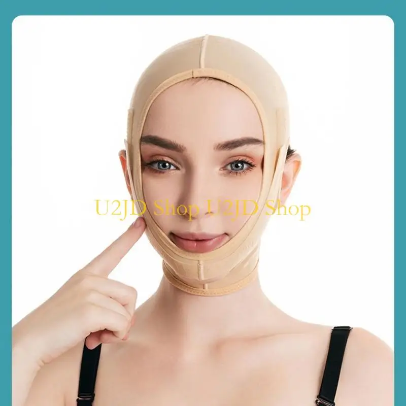 U2JD Achieve a Youthful Look with the Face Slimming Mask Face Lifting Bandage