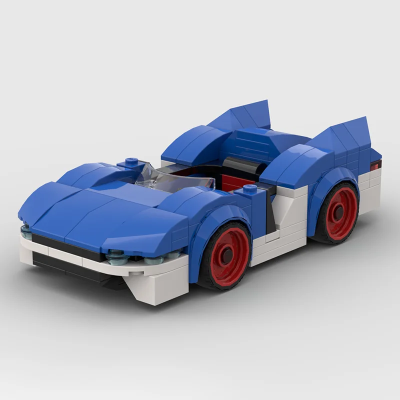 

177pcs MOC Team Sonic Racing The Hedgehog S Car Model Building Christmas Gift Blocks Construction Toys DIY Idea Creative