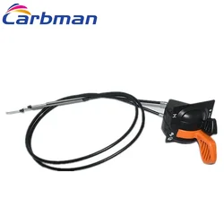For John Deere Throttle Choke Control Cable & Lever Set AM136026 X500 X520 X540
