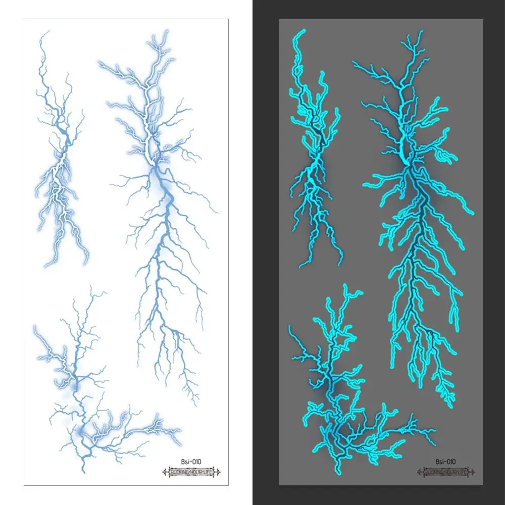 الوشم ملصق مقلد الخلايا الحمراء الأوعية الدموية ملصق مؤقت مقاوم للماء تأثيري الوشم الديكور ماكياج I8F2