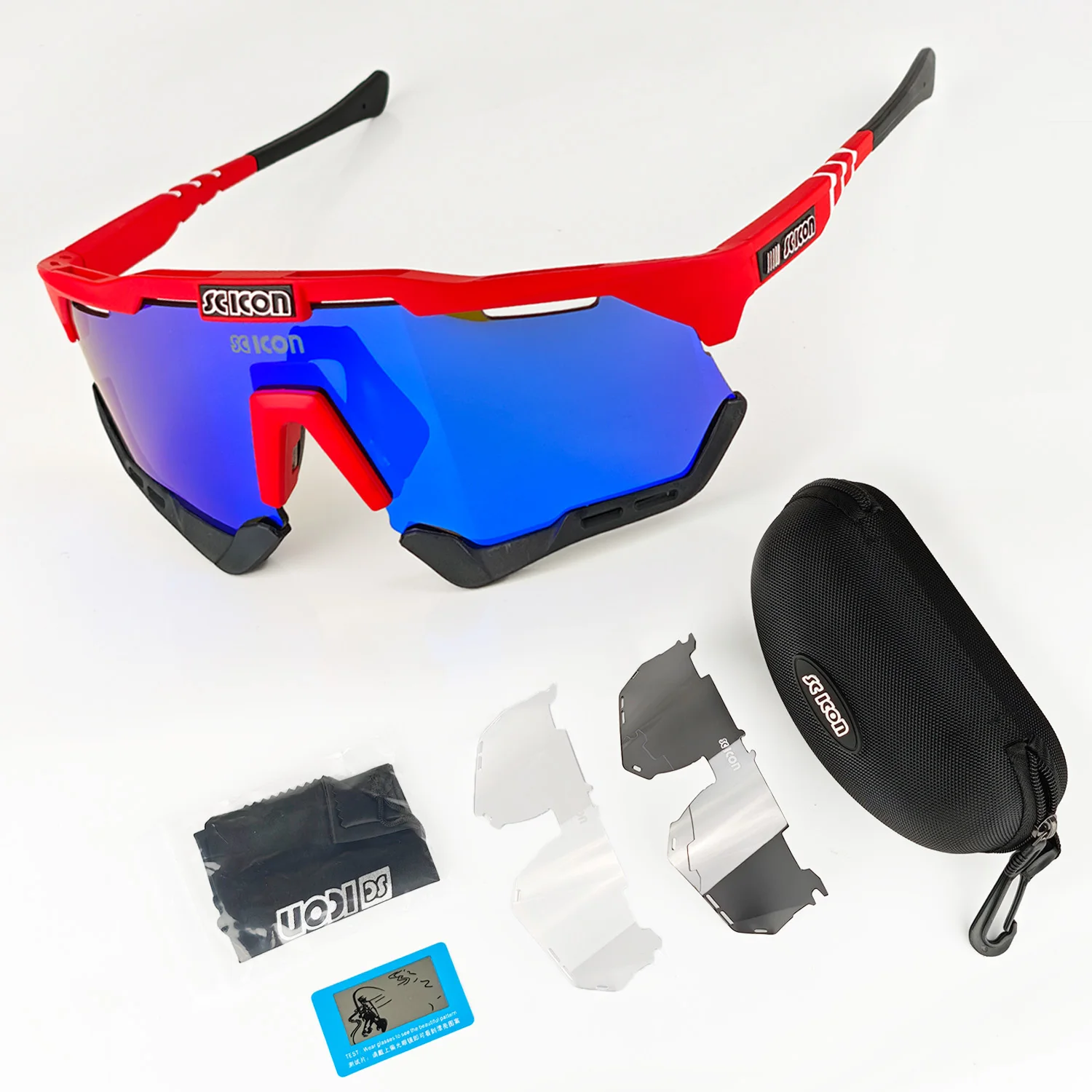 Fashion Cycling Glasses Set for Men & Women - Outdoor Sports, Running, Biking, Fishing - Sunglasses & Accessories