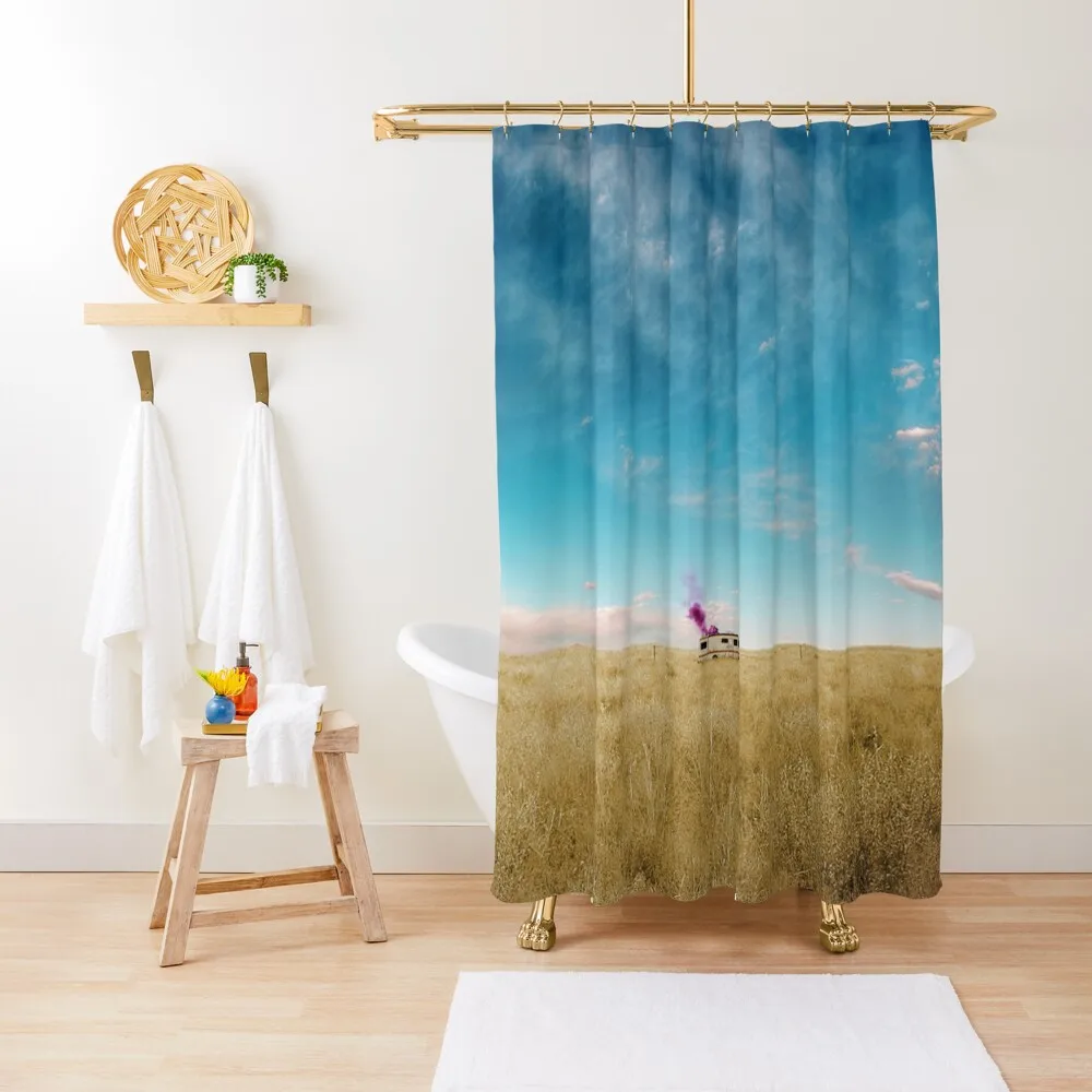 Caravan Breaking Bad Shower Curtain Bathroom Fabric Bathroom Accessorys Bathroom And Shower Products Shower Set Curtain