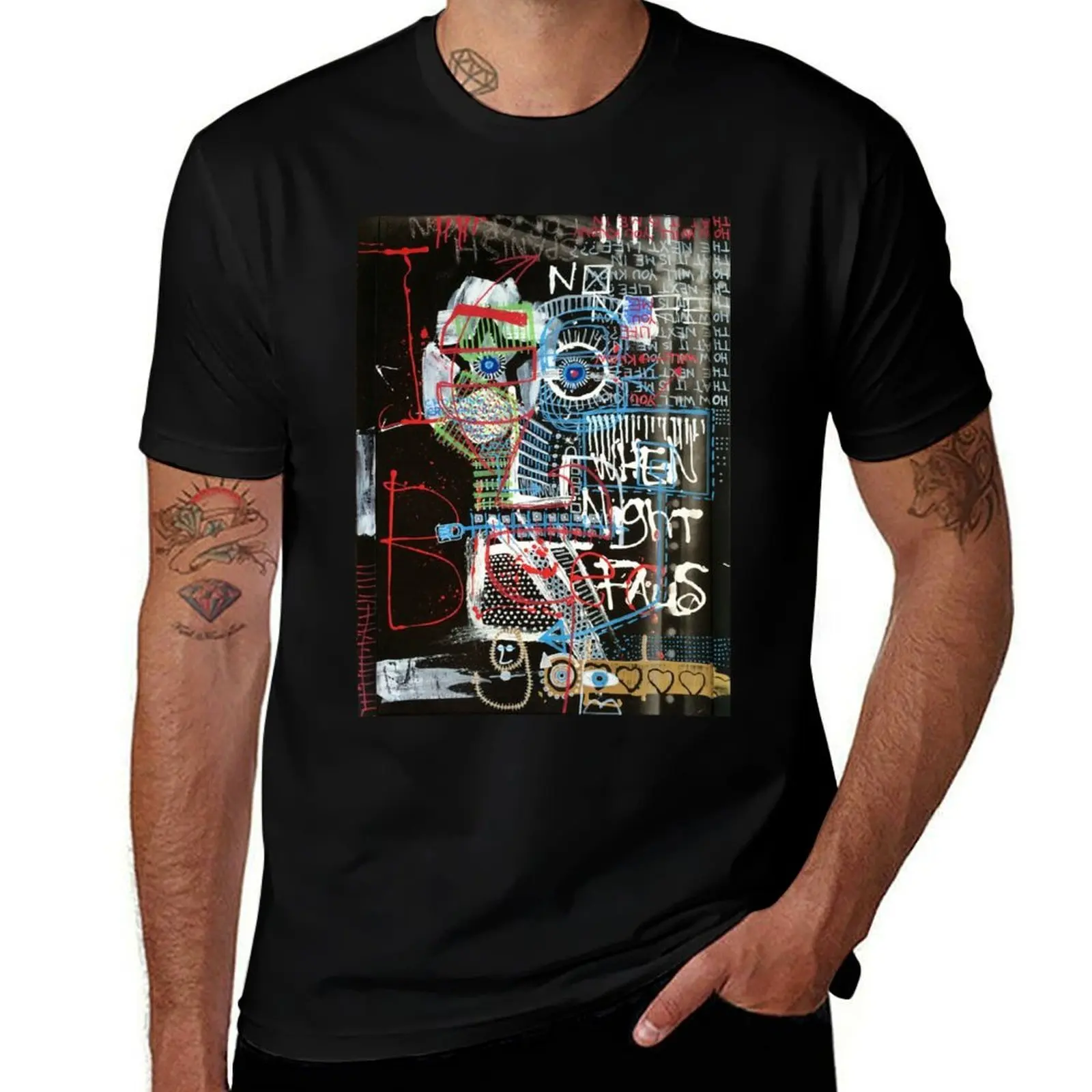 T-shirt de travail industriel Contemplating