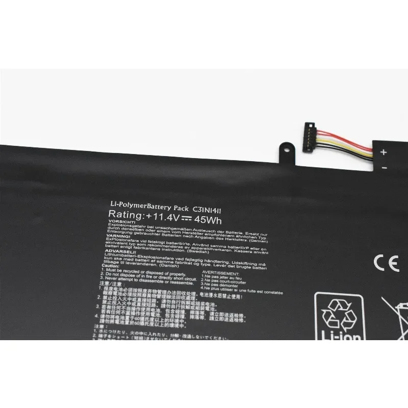 11.4V 45Wh Laptop Battery C31N1411 For ASUS U305F UX305C UX305F U305CA