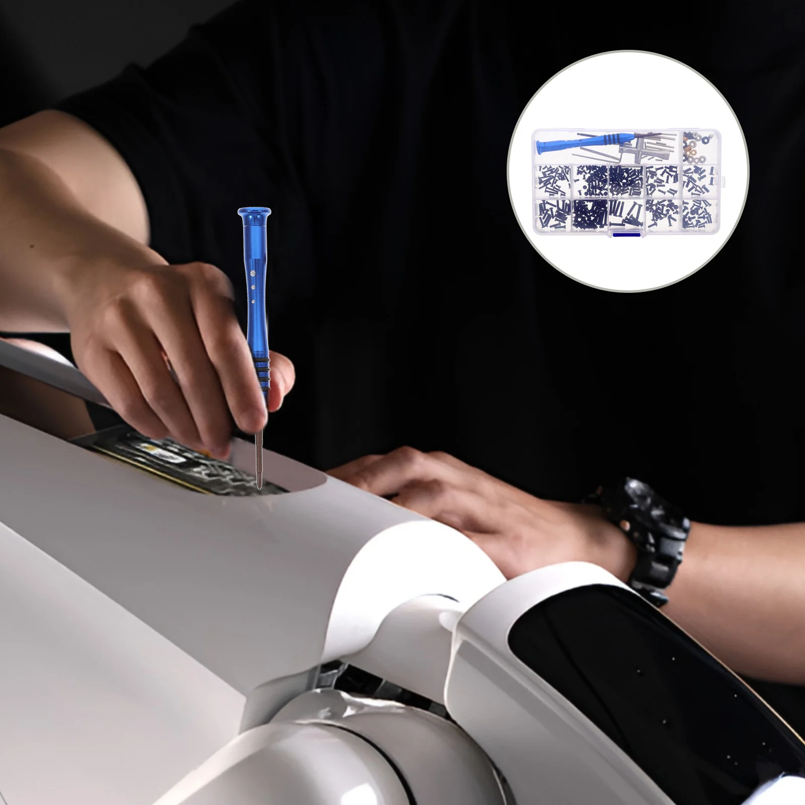 

1Sets Rc Car Screw Tool Kit Metric Screw Assortment with Rugged Wrench Set for Reliable Performance Repairs