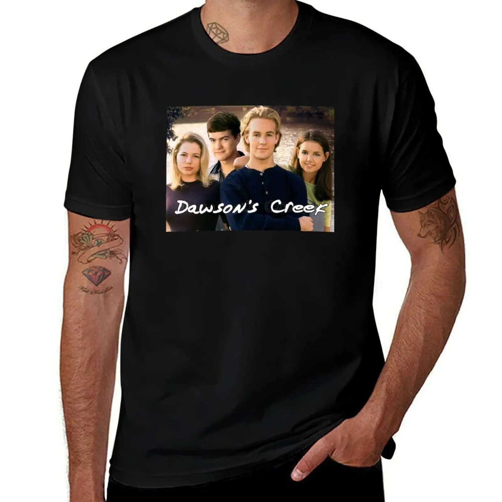 

Dawson's Creek T-Shirt animal prinfor boys Aesthetic clothing vintage essential t shirt mens t shirts top quality
