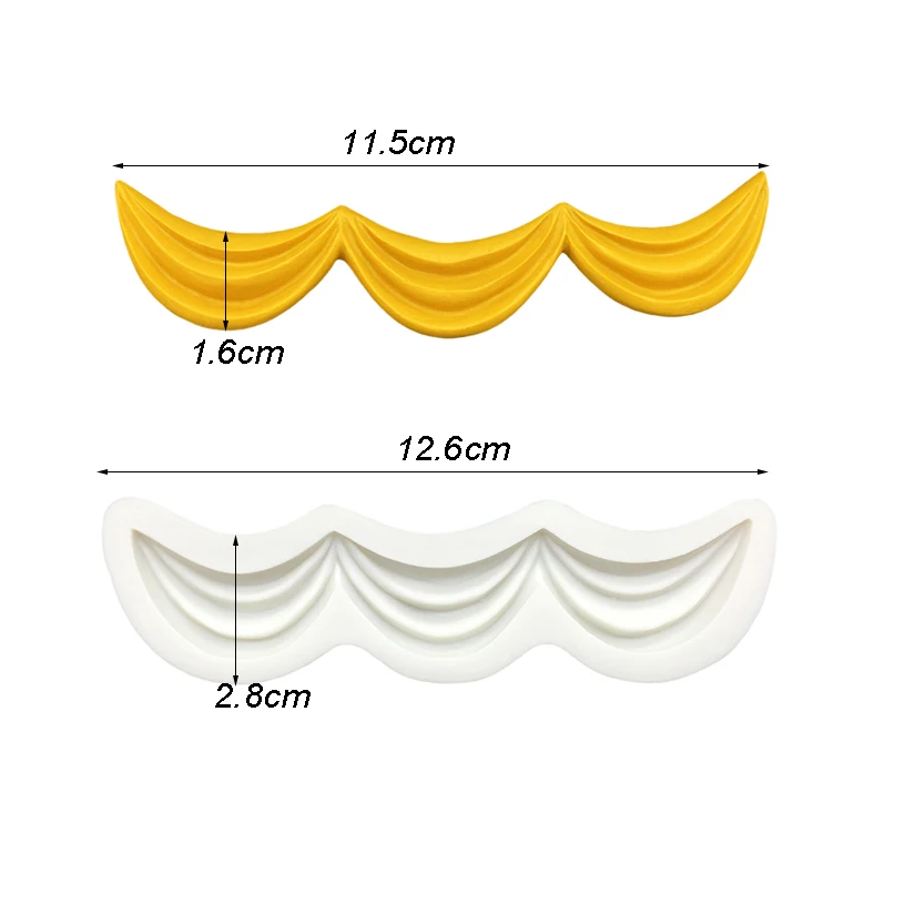 Decorative Pattern Silicone Sugarcraft Mold Resin Tools Cupcake Fondant Cake Decorating Tools