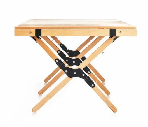 New Design Portable Beech Wood Garden Pool Dining Coffee Folding Camping Outdoor Tables