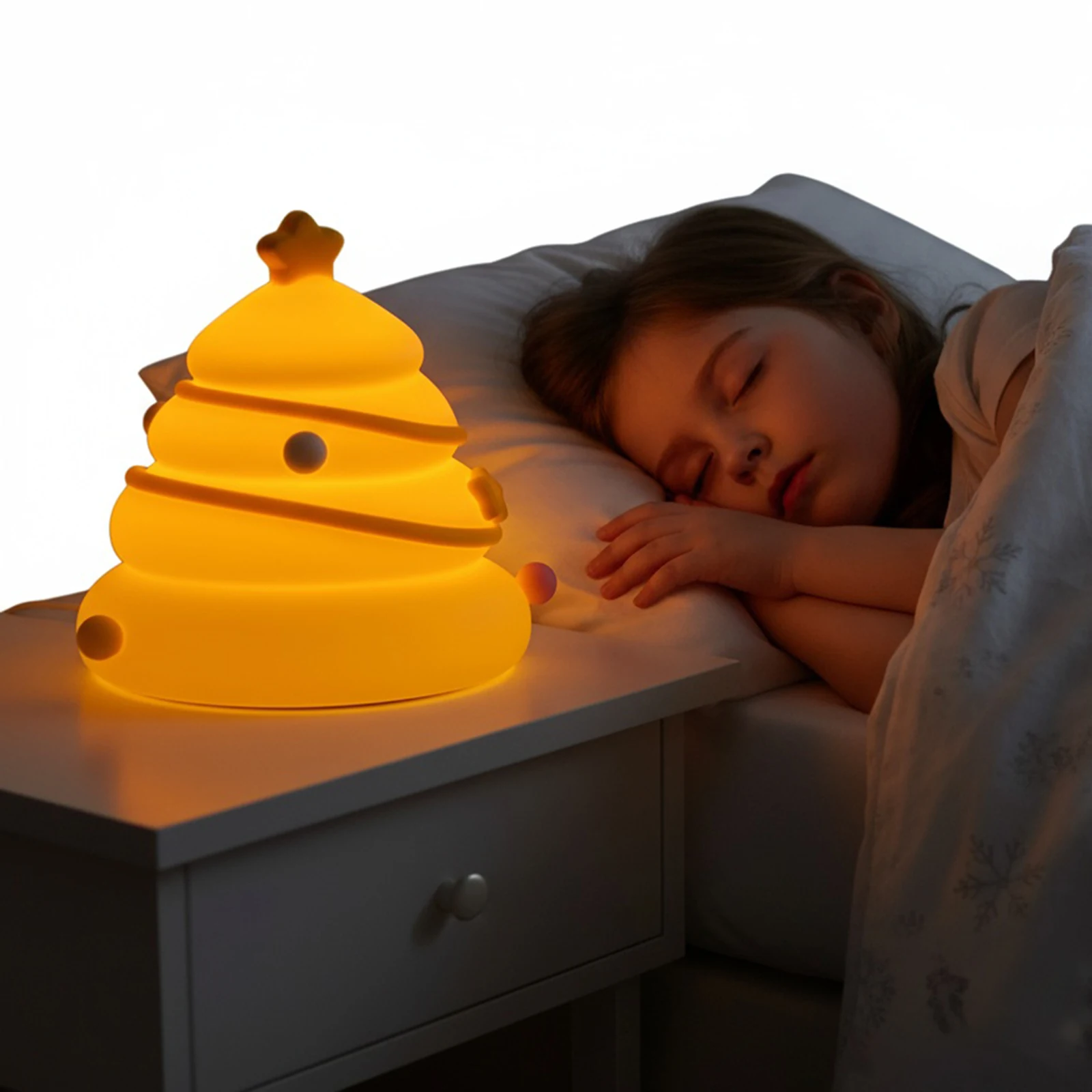 Silicone Portable Dimmable Soft Night Lamp Tap Control Baby Night Light Portable Kids Night Light for Children Women Teen Girls