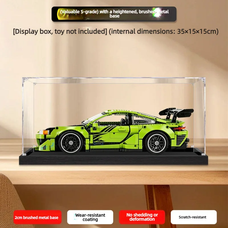 New Suitable for lego 42229 Eclipse Fast & Furious Model Car Acrylic Display Case, Dustproof Storage Box, Collectible Model Car - view 6